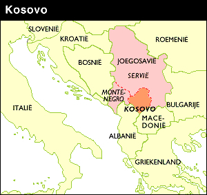 Kosovo Map